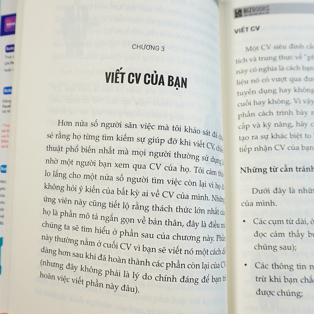 Sách - Bản CV Đẳng Cấp: Tạo ấn tượng mạnh với nhà tuyển dụng chỉ trong 7 giây - Biz - B168