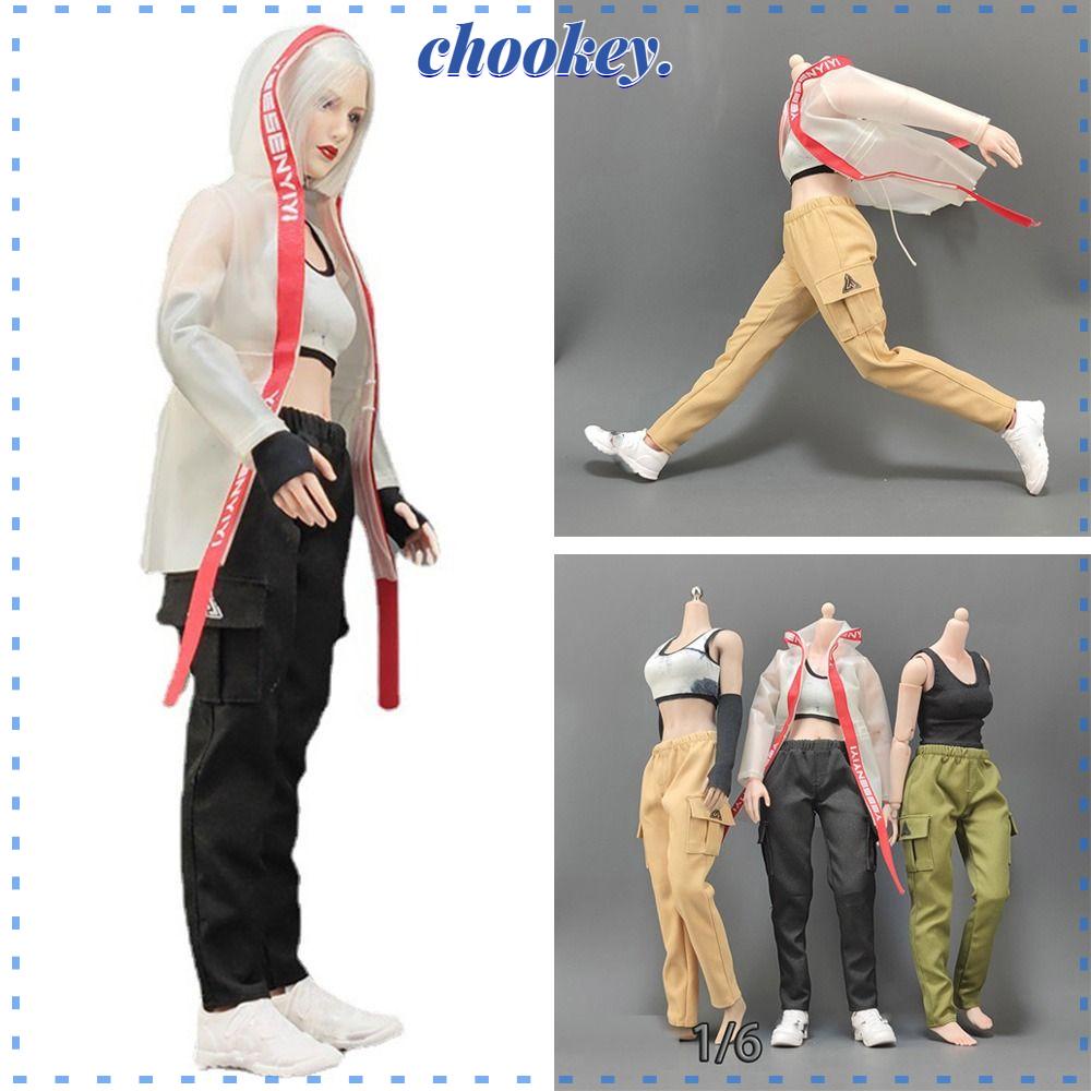 CHOOKEY Bộ Quần Áo Hoodie Dành Cho Búp Bê 12 "Tỉ Lệ 1 / 6