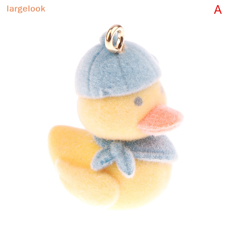 1 Mặt Dây Chuyền / Móc Khóa / Vòng Tay Hình Vịt Hoạt Hình DIY