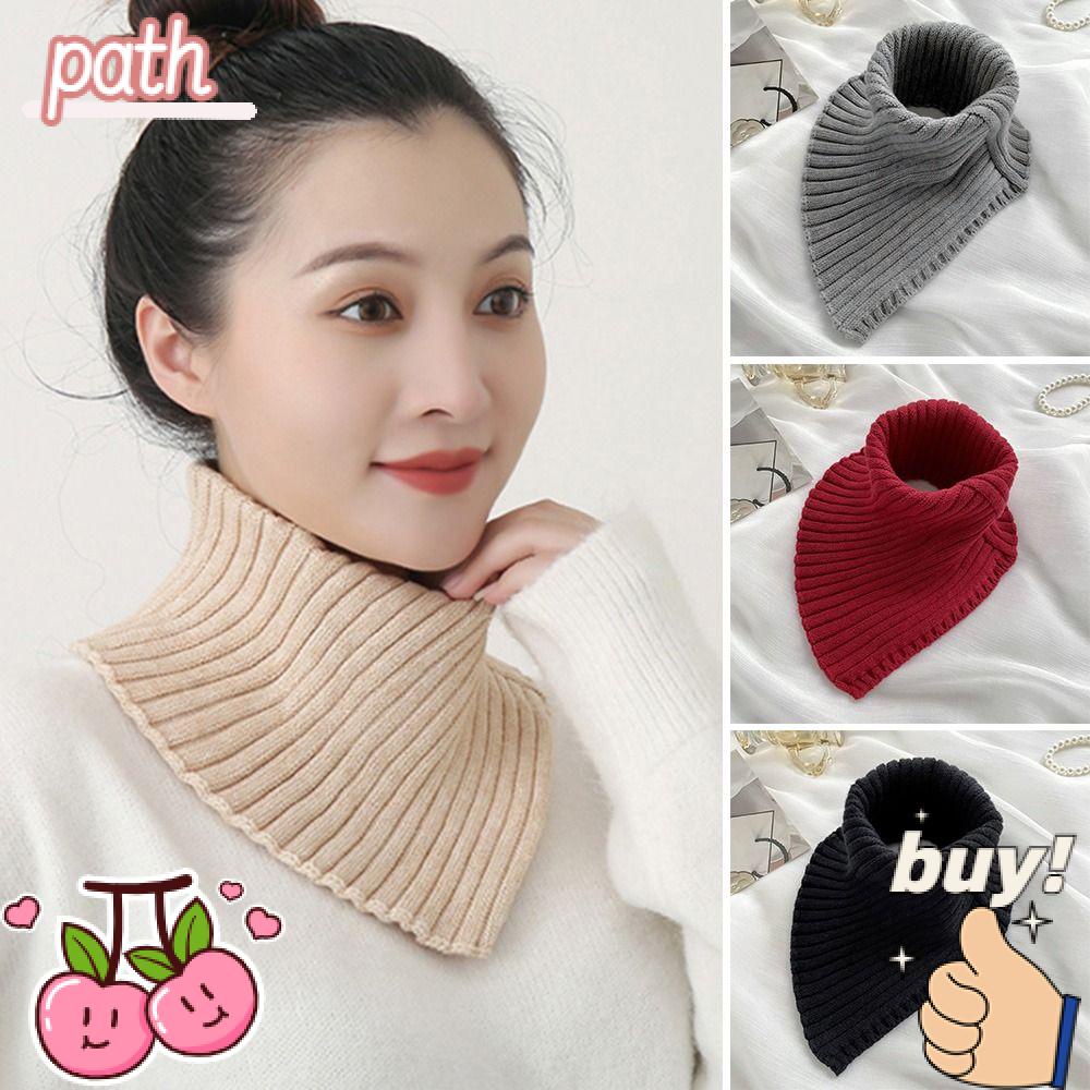 PATH Cổ Áo Giả Dệt Kim Ấm Áp Xinh Xắn Cho Nữ