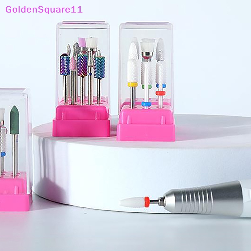 Set 7 Mũi Khoan Móng Tay Bằng Thép Chuyên Dụng