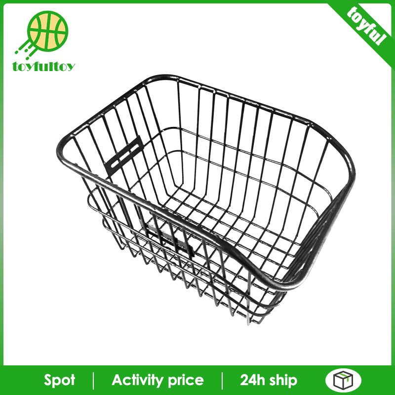 Giỏ Đựng Đồ Bằng Kim Loại Bền Chắc Có Thể Tháo Rời Gắn Phía Sau Xe Đạp