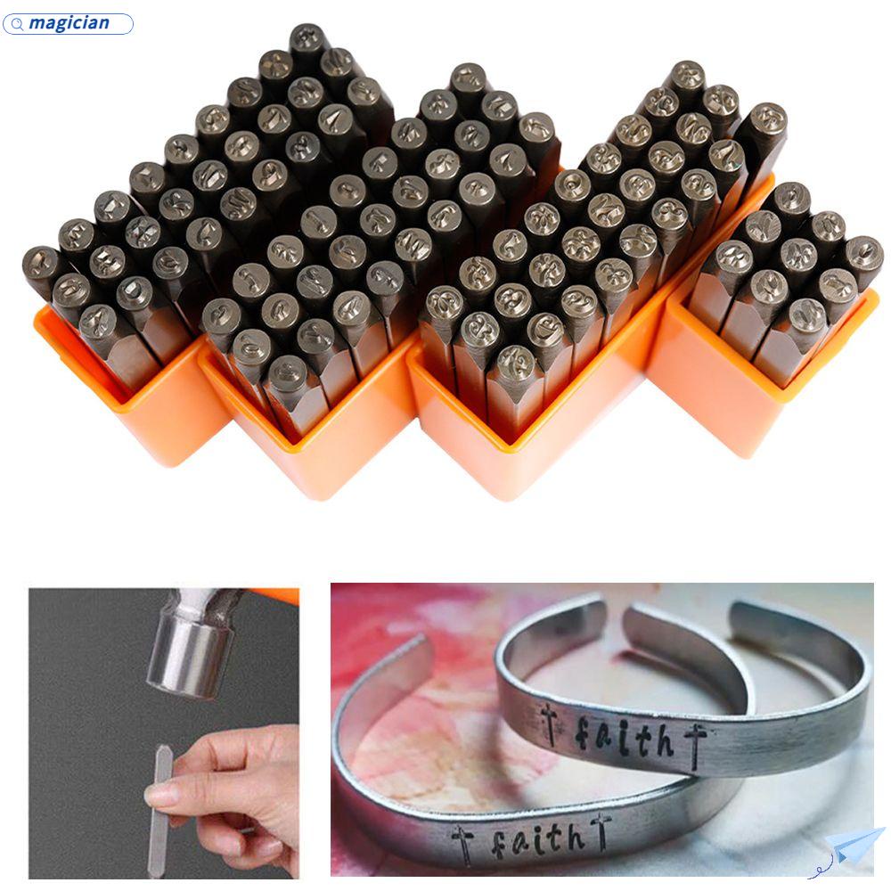 MAG Dụng Cụ Đục Lỗ Chữ Cái / Số Tự Động Dùng Để Làm Đồ Da / Trang Sức