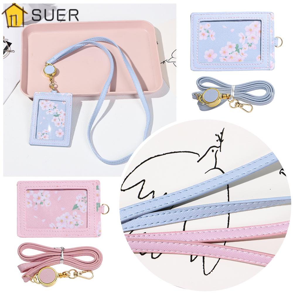 SUENIN Ốp Bao Đựng Thẻ ID / Danh Thiếp Có Thể Thu Gọn