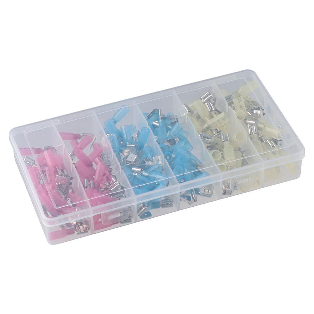 CONOPERY Set 140 Đầu Nối Dây Điện Nhanh 22-16 12-10 3 Kích Cỡ