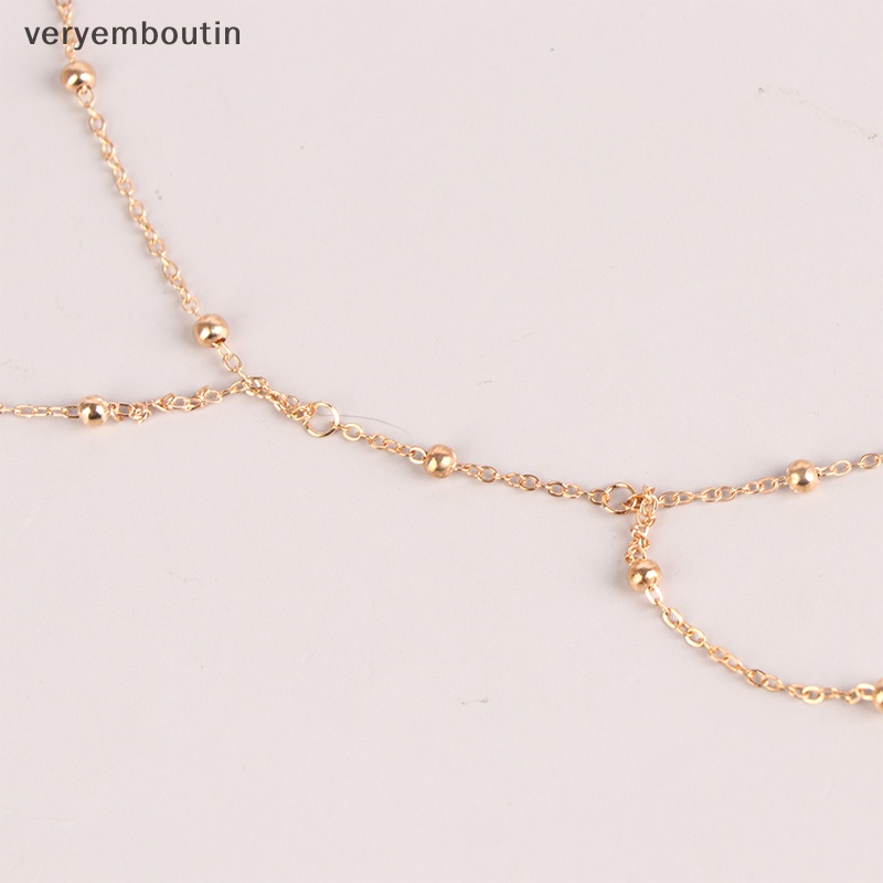 Dây Xích Tua Rua Đính Đá Zircon Lấp Lánh Trang Trí Áo Ngực Bikini Đi Biển Quyến Rũ Cho Nữ