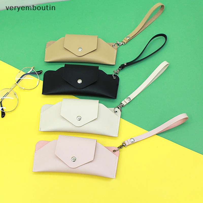 Túi Đựng Mắt Kính Phối Dây Xích Đơn Giản Phong Cách Vintage Cho Nữ