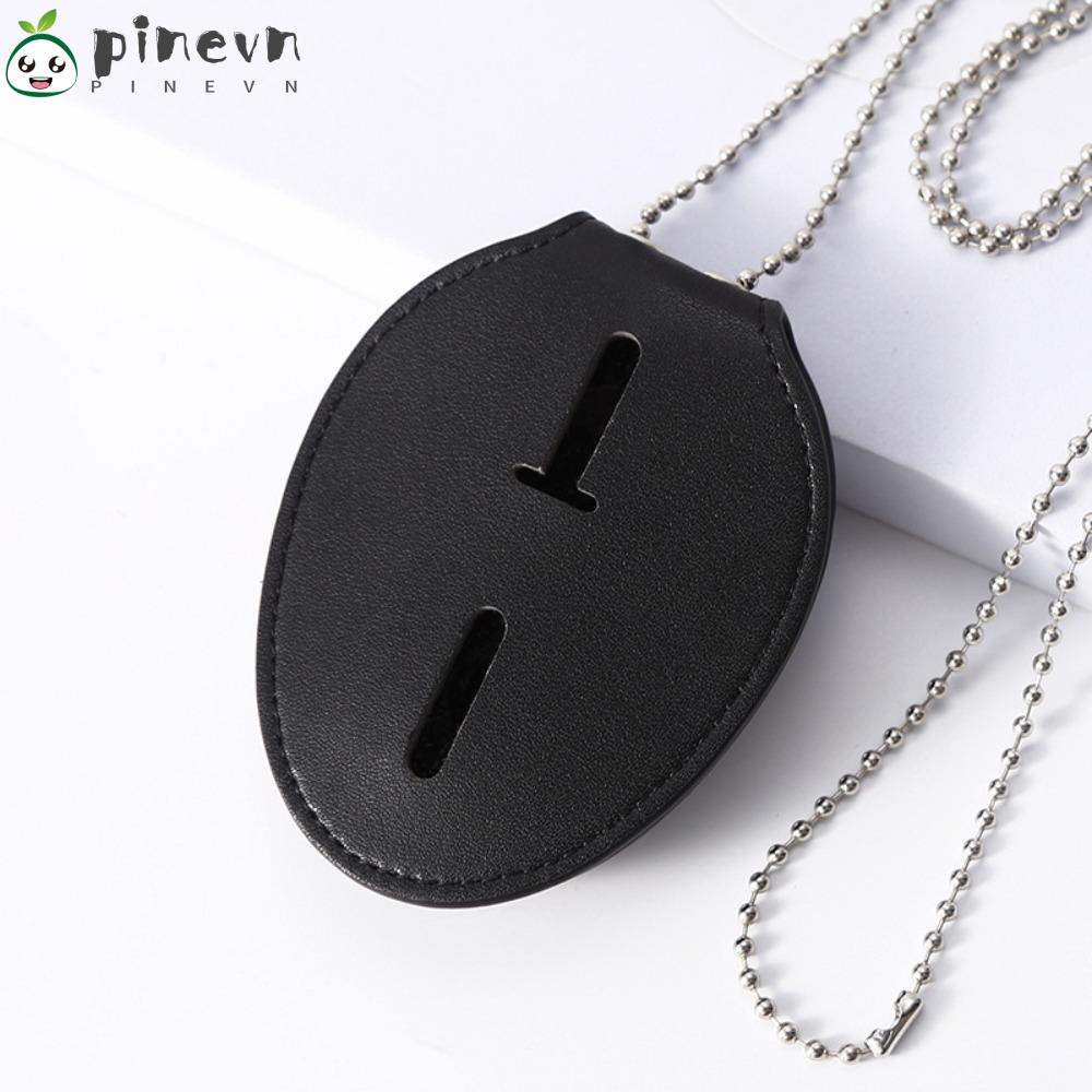 PINEVN Bao Đựng Hộ Chiếu / Thẻ Tín Dụng Màu Đen Thông Dụng Cho Văn Phòng