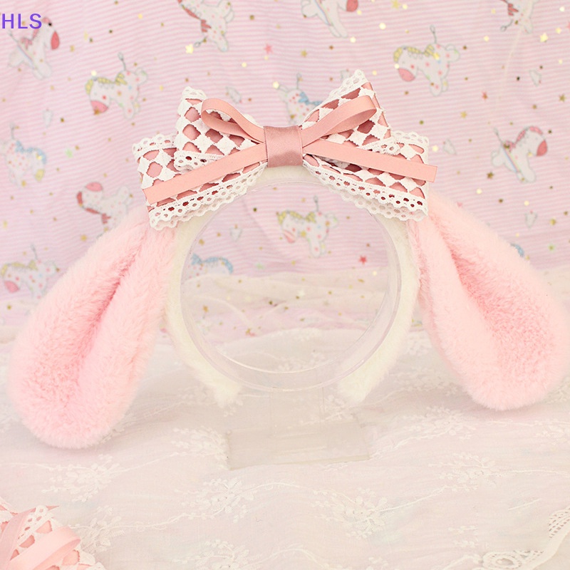 SANRIO Băng Đô Tai Thỏ Nhồi Bông Họa Tiết Kuromi My Melody Cinnamoroll Dễ Thương