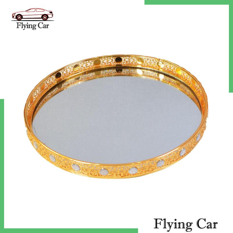 Khay Đựng Đồ Dùng Tráng Gương Sắp Xếp Gọn Gàng Trang Trí Nhà Cửa / Phòng Khách