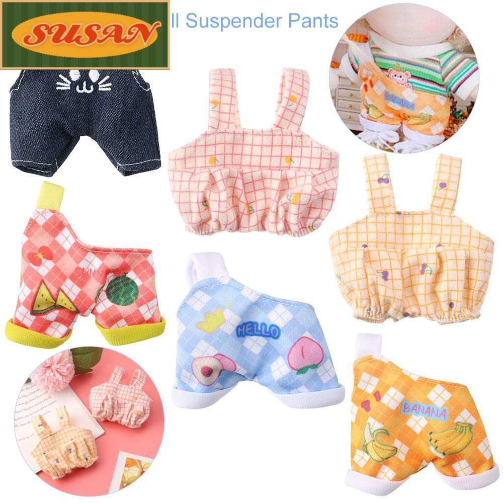 SUSANS Quần Yếm Lông Xù Xinh Xắn Đáng Yêu Cho Búp Bê