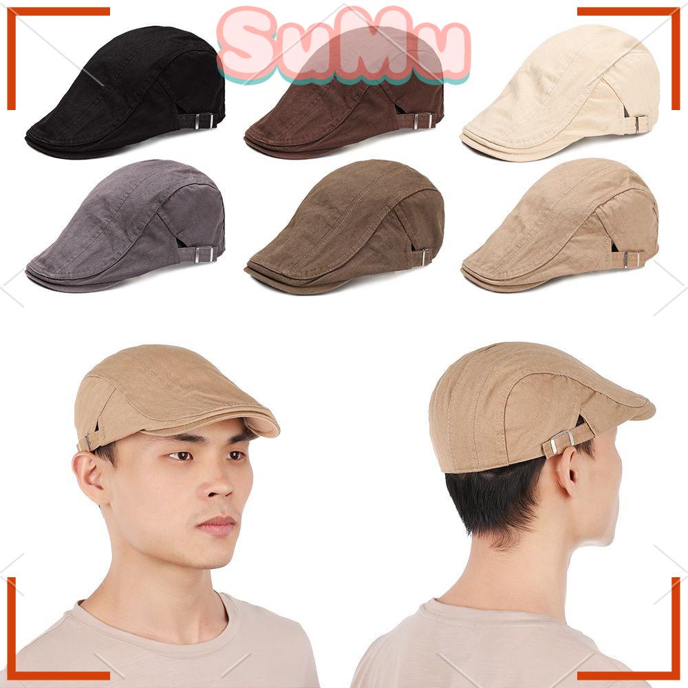 SUMU Mũ Beret Vải Nỉ Thời Trang