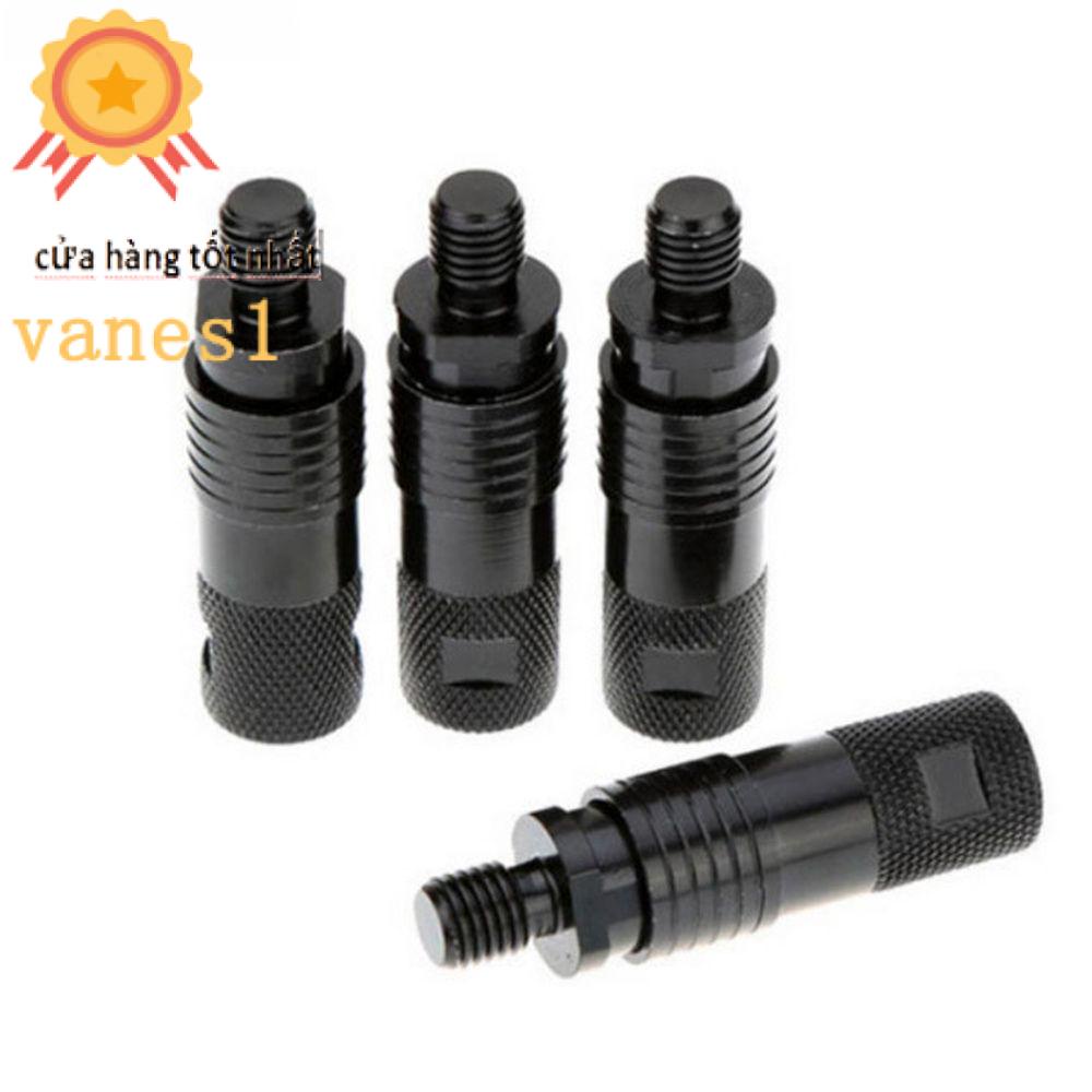 VANES1 Phụ Kiện Kết Nối Cần Câu Cá Bằng Hợp Kim Nhôm Màu Đen Chống Mài Mòn