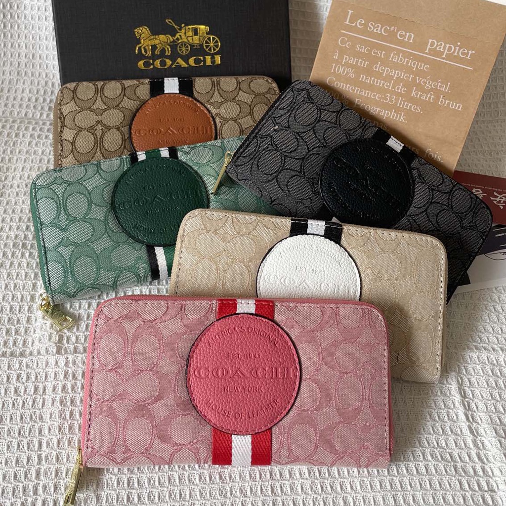 COACH4991  High capacity Women's Purse Hot Product British Style Billfold Wallet