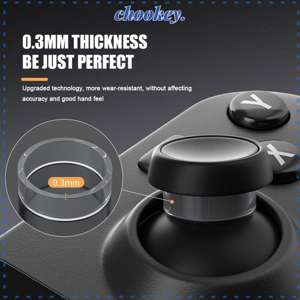 CHOOKEY Vỏ Bọc Tay Cầm Điều Khiển Bằng Silicone Cao Su Trong Suốt Cho Rog Ally