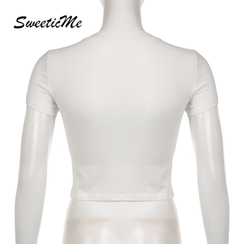 Áo Thun Tay Ngắn Cổ Tròn In Hình Thời Trang 2023 Dành Cho Nữ