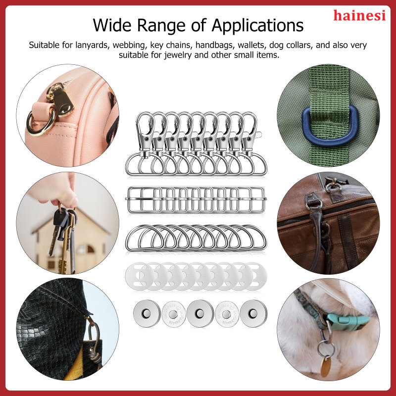 Bộ 48 Móc Treo Chìa Khóa Nam Châm Điều Chỉnh Được Bằng Hợp Kim Kẽm