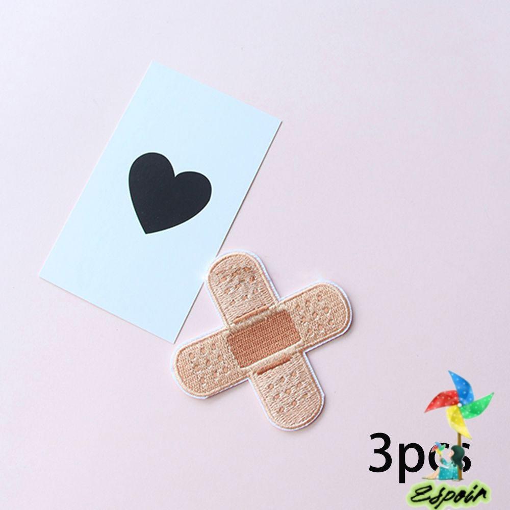 ESPO Bộ 3 Miếng Vá Quần Áo Hình Băng Cá Nhân