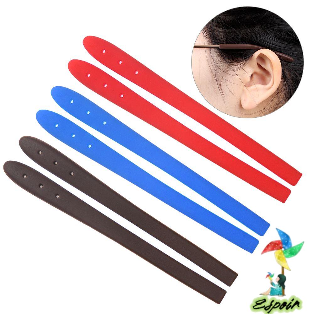 ESPO Set 5 Cặp Phụ Kiện Gắn Chân Mắt Kính Bằng Silicon Thời Trang