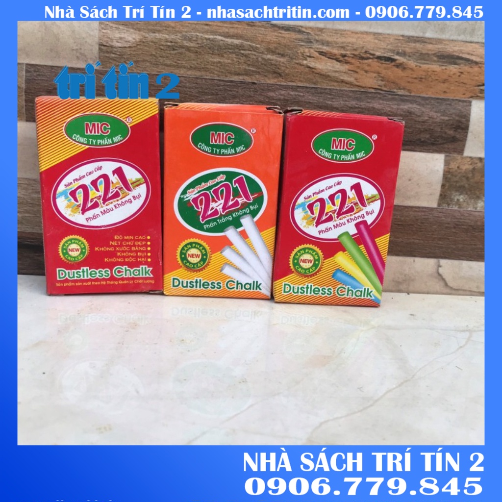 Hộp phấn trắng viết bảng học sinh