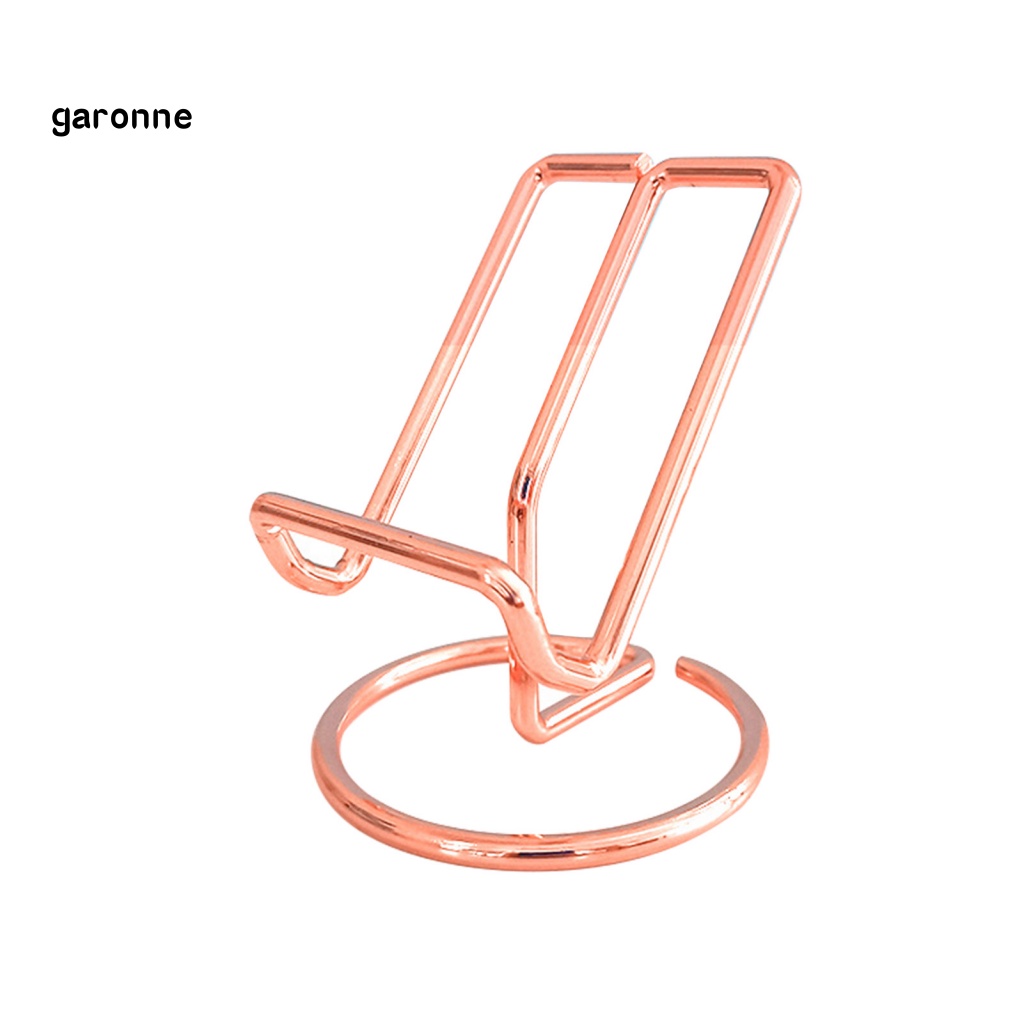 Giá Đỡ Điện Thoại / Máy Tính Bảng Bằng Sắt Chống Trượt Thiết Kế Đơn Giản