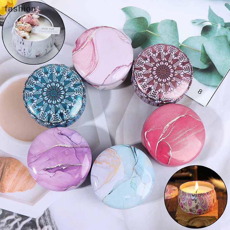 nến thiếc Lọ Tự làm nến làm Kit chủ lưu trữ trường hợp cho khô gia vị kẹo VN