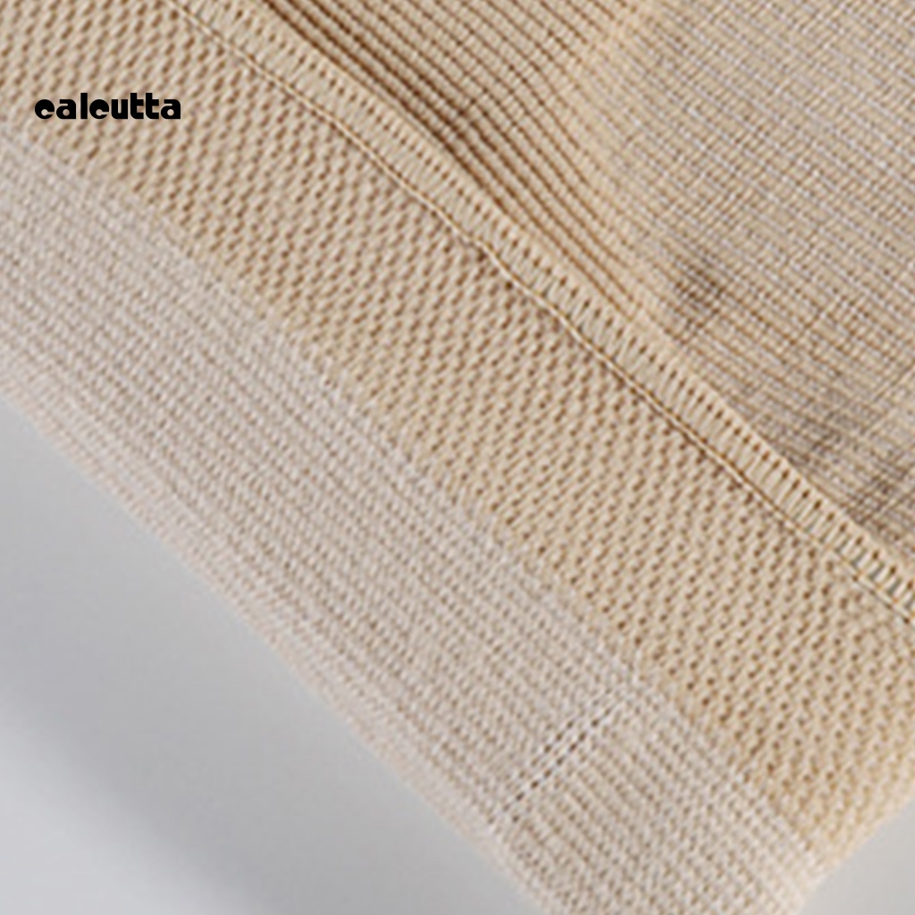 1 Băng Quấn Bảo Vệ Đầu Gối Bằng Nylon Mềm Co Giãn Chống Trượt Dùng Khi Chạy Bộ