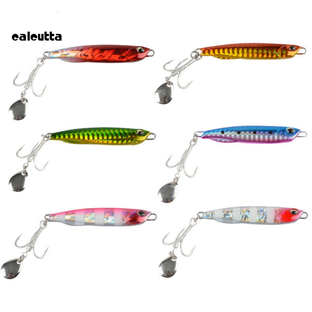 Mồi Giả Câu Cá 3D Bằng Kim Loại 30g / 75cm