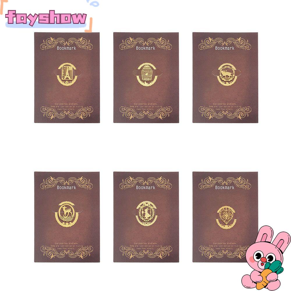 FAY Thẻ Đánh Dấu Trang Sách Bằng Kim Loại Hình Động Vật Đáng