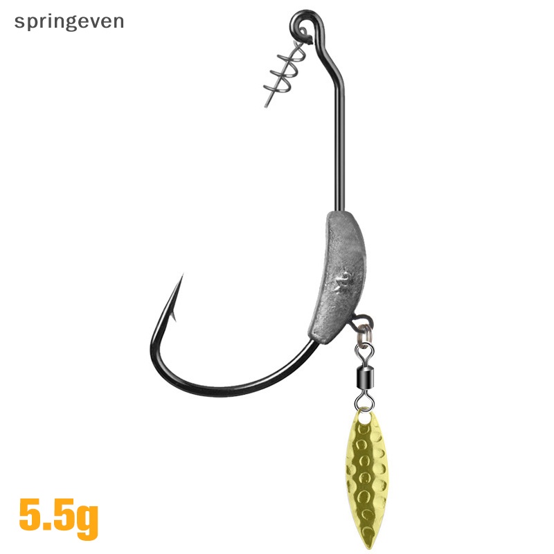 Móc Câu Cá Đầu Chì Rộng 4.5g 5.5g 7.2g Chuyên Dụng