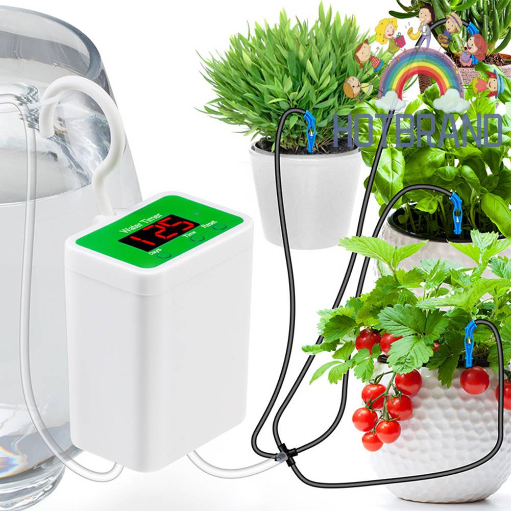 Bộ Dụng Cụ Tưới Cây Hẹn Giờ Sạc USB Tiện Dụng