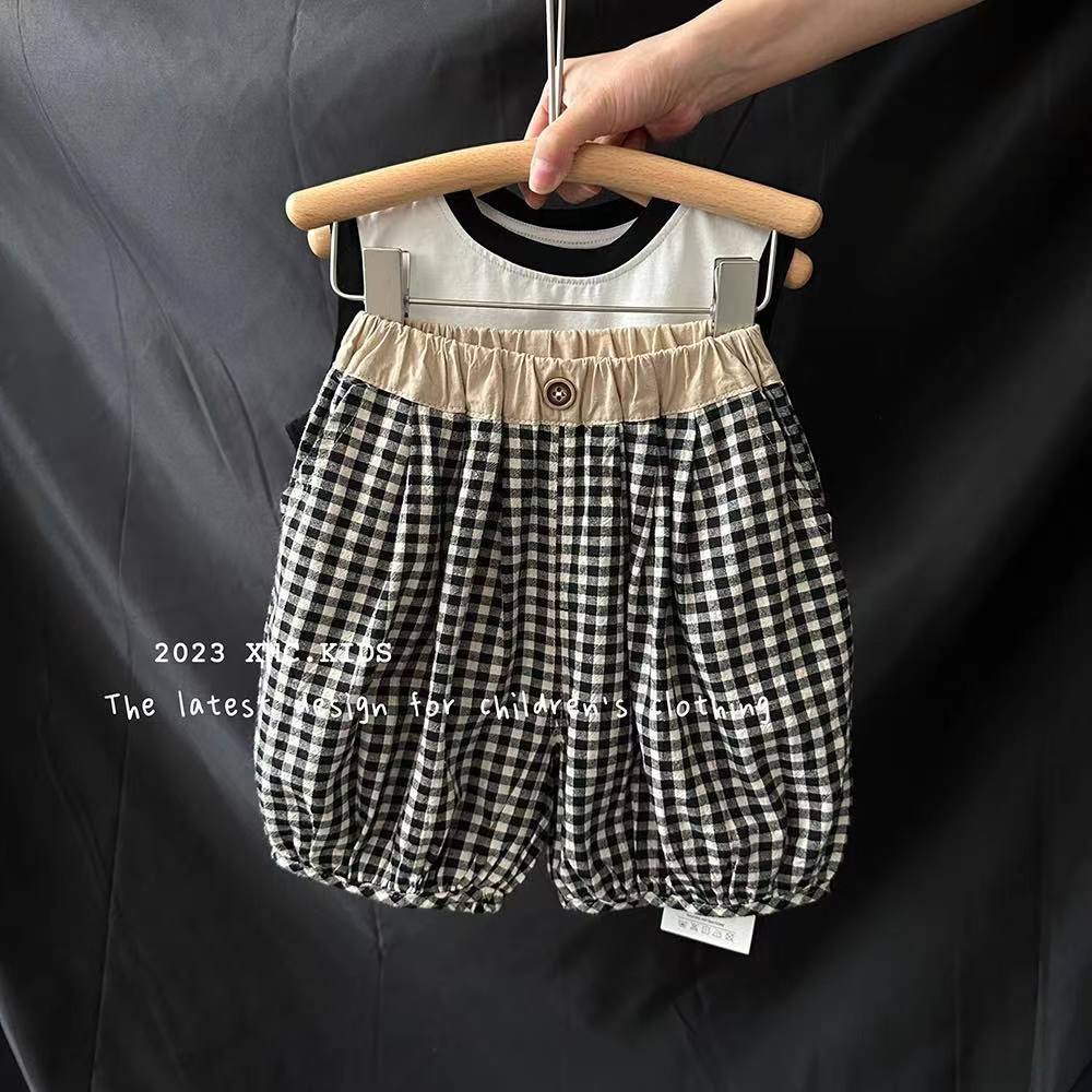 Bộ Quần Short Và Áo Phông Mới Của Bé Trai Mùa Hè 2023