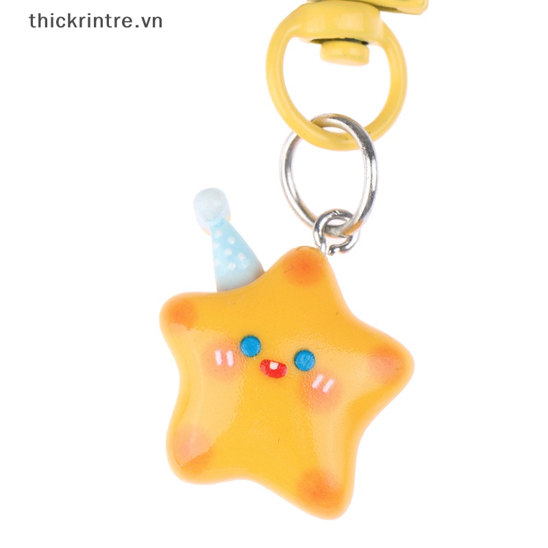 Móc Khóa Hình Ngôi Sao Năm Cánh Mini Dễ Thương