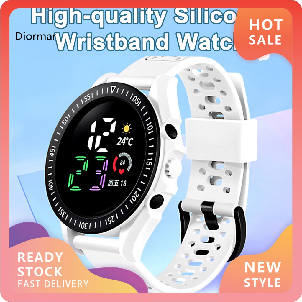 Đồng Hồ Điện Tử Màn Hình LED Chống Thấm Nước Thời Trang Cho Bé