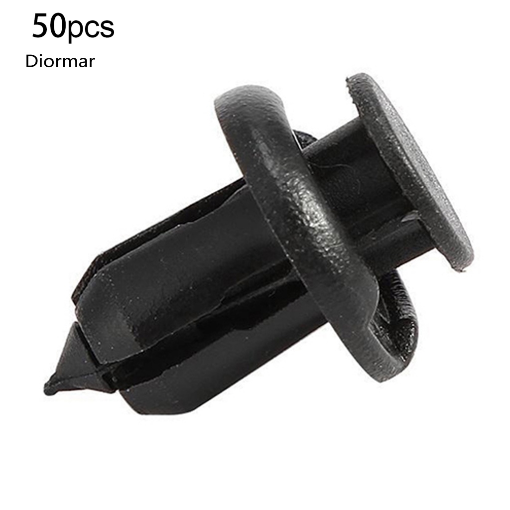 FENDER Set 50 Đinh Tán Nhựa 10mm Cho Xe Ô Tô