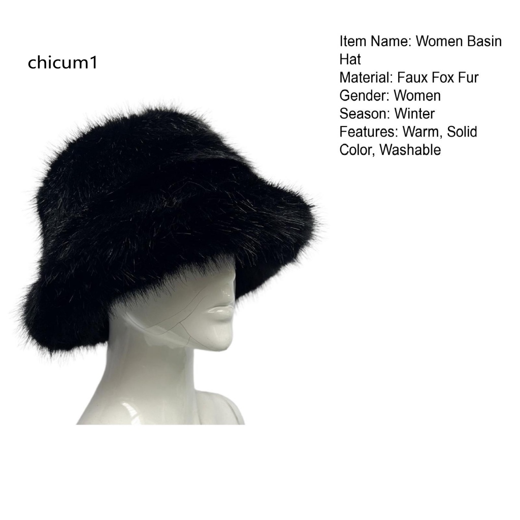 Mũ Tai Bèo Phủ Lông Dày Dặn Mềm Mại Giữ Ấm Thiết Kế Sáng Tạo Cho Nữ