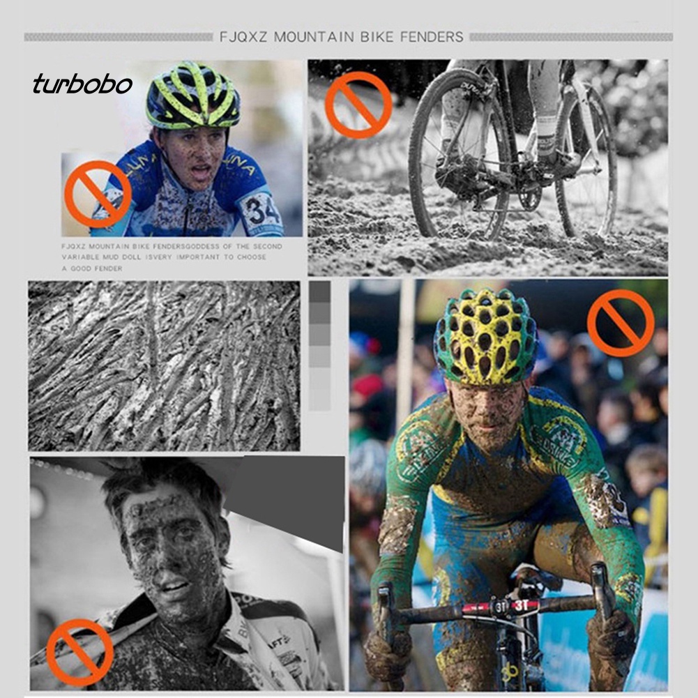 Tấm Chắn Bùn Trước Sau Siêu Bền Thiết Kế Nhiều Màu Sắc Chuyên Dụng Cho Xe Đạp