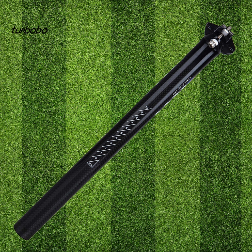 Turbobo Ống Yên Xe Đạp Thẳng Bằng Sợi Carbon Chắc Chắn Nhiều Thông Số