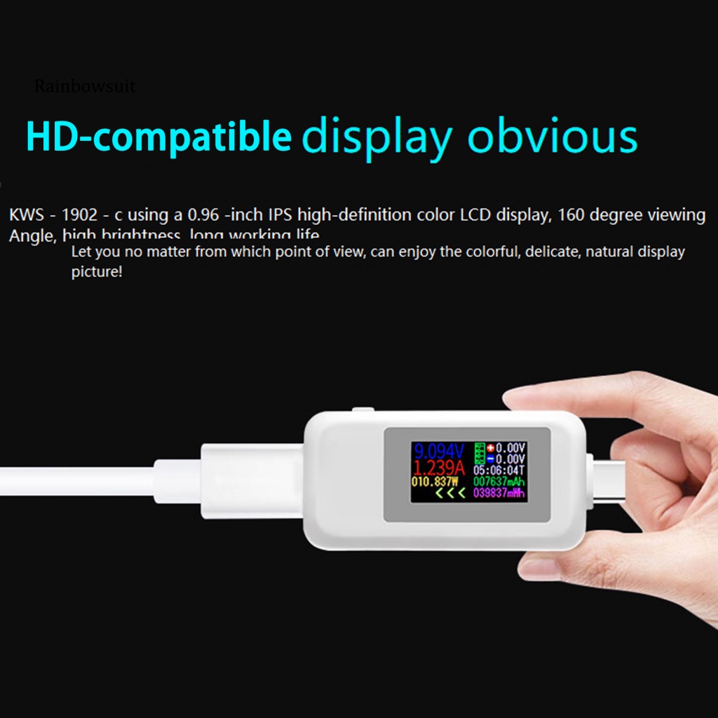 Thiết Bị Kiểm Tra Thời Gian Thực 4 Bit Type C Có Màn Hình Hiển Thị HD