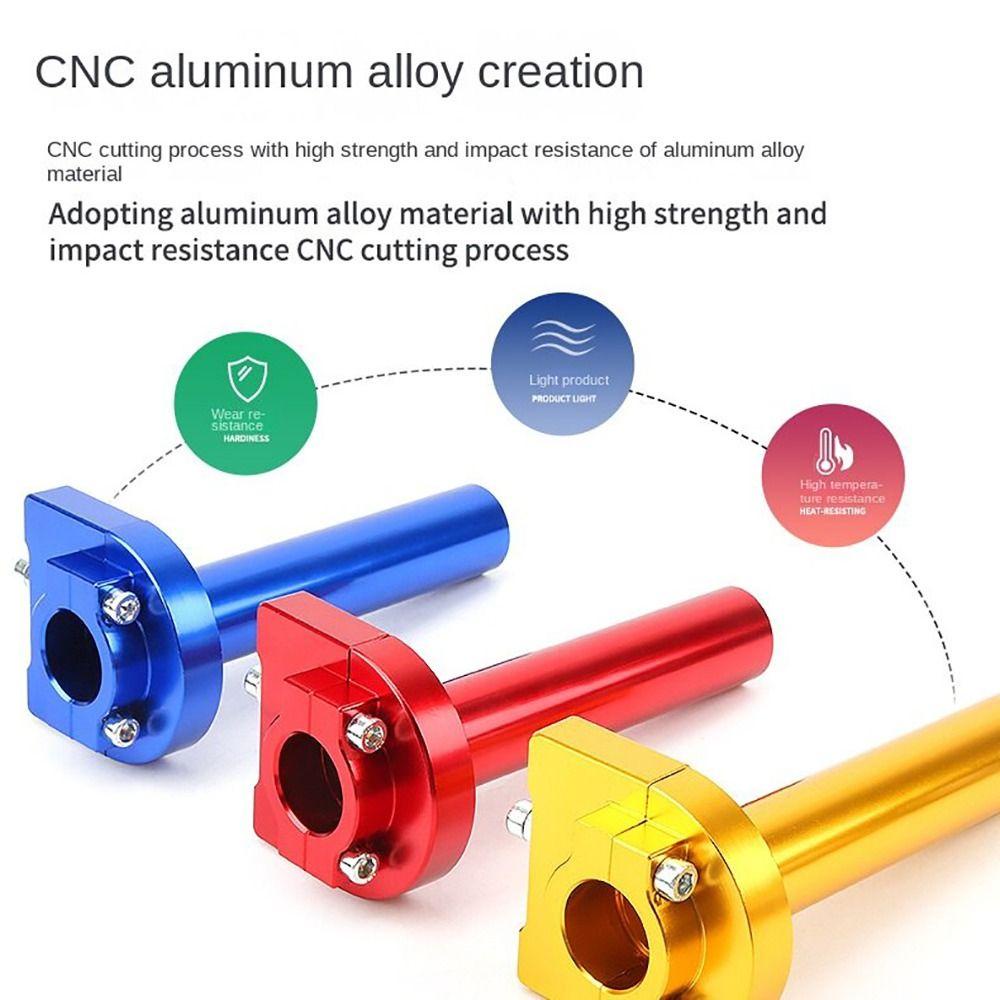 Tay Ga CNC Hợp Kim Nhôm 7 / 8 &quot;22mm Cho Xe Mô Tô