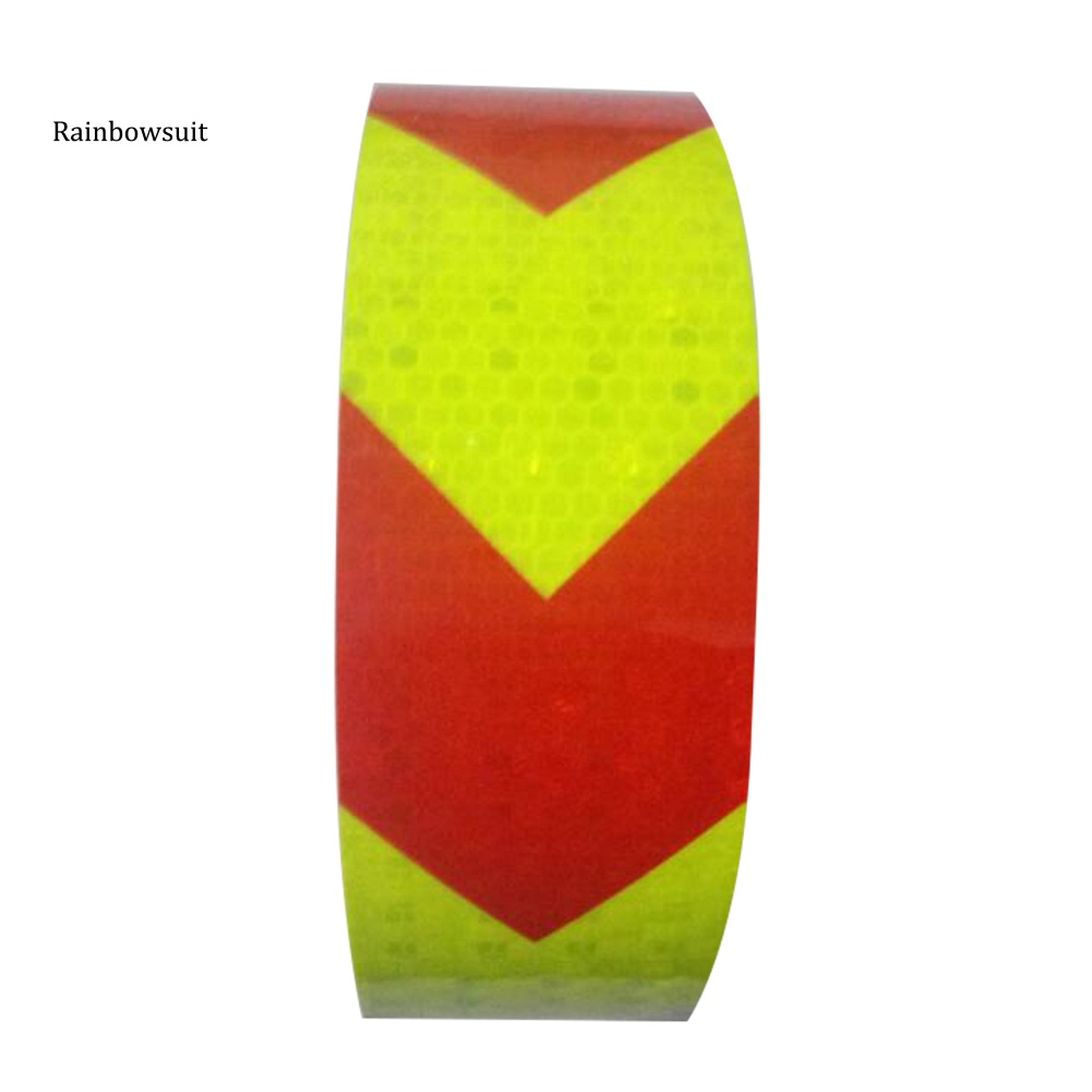 Miếng Dán Phản Quang Cảnh Báo An Toàn Hình Mũi Tên Cho Xe Tải