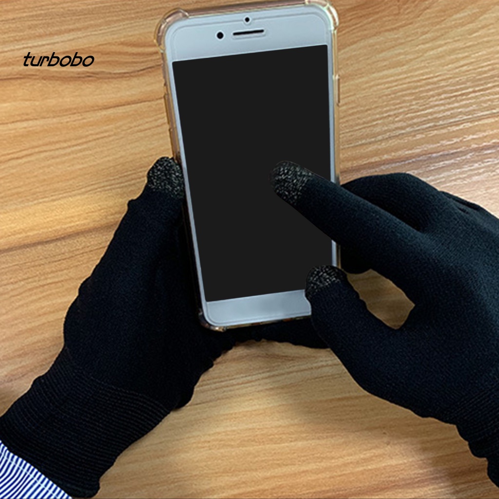 1 Đôi Găng Tay Chơi Game Ba Ngón Chống Mồ Hôi Giữ Ấm Tiện Dụng