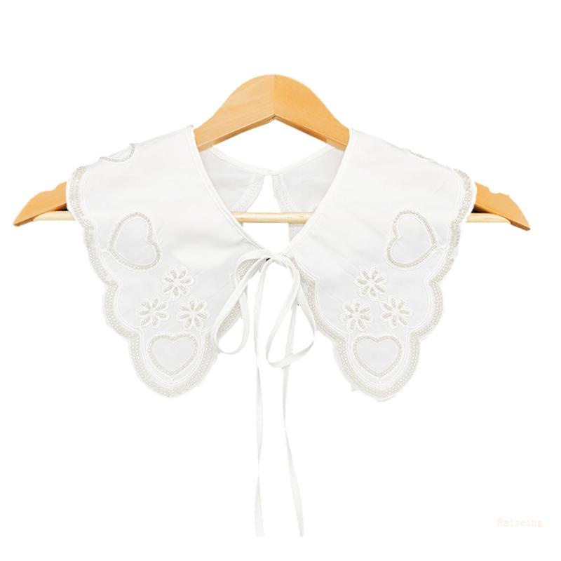 Khăn Choàng Cổ Thêu Hoa Đính Hạt Có Thể Tháo Rời Cho Búp Bê Nữ