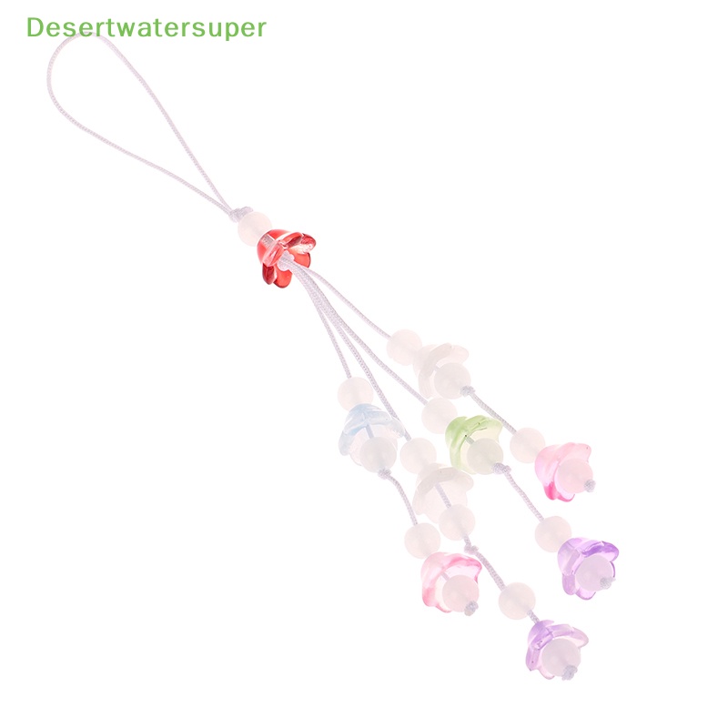 Dây Đeo Túi Xách / Chìa Khóa / Điện Thoại Handmade Chống Thất Lạc Họa Tiết Hoa Xinh Xắn