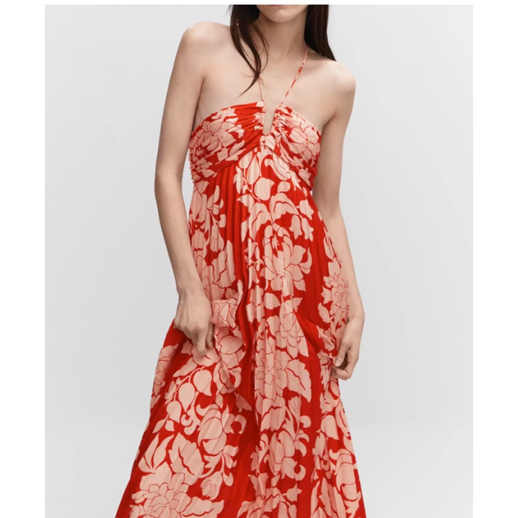 Đầm Zara Trễ Vai Xếp Ly Thời Trang Quyến Rũ Cho Nữ47078646