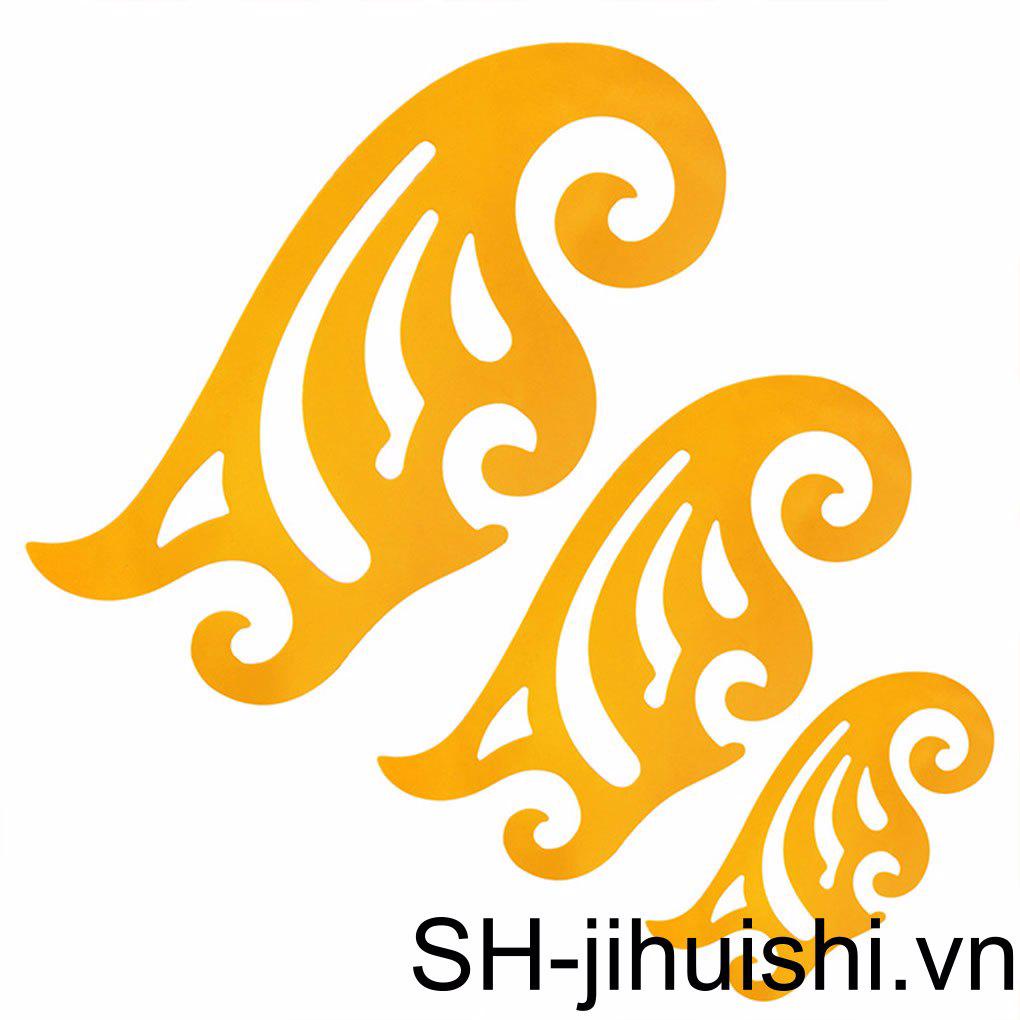 Thước Nhựa Vẽ Đường Cong Trang Trí Quần Áo DIY