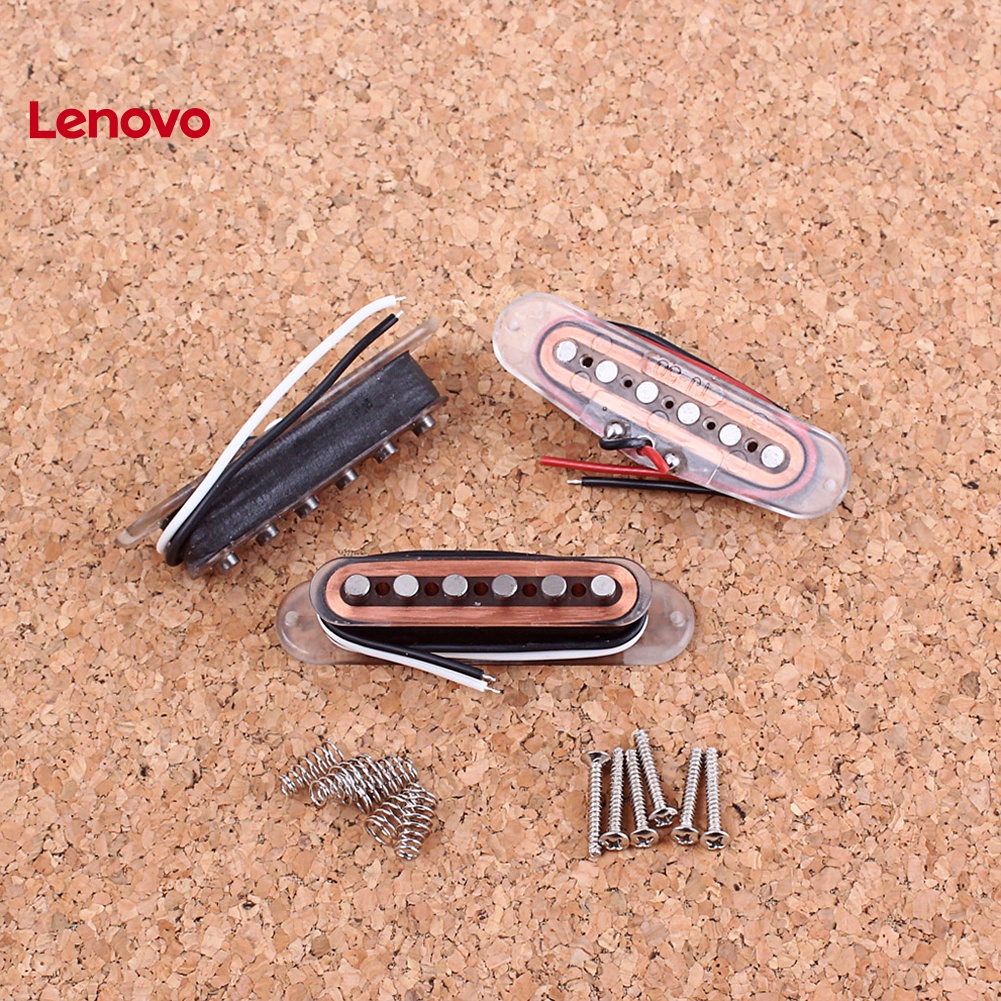 Set 3 Pickup Đơn 6 Dây 48 / 50 / 52mm Chuyên Dụng Cho Đàn Guitar