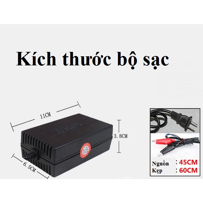 GIẢM KỊCH GIÁ Sạc bình acquy 12V 4Ah-20Ah acquy xe máy ,ô tô , xe đạp điện Ắc quy axit-chì
