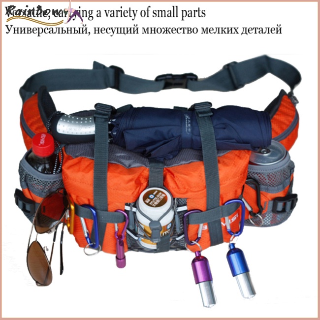 Túi Đeo Hông Kèm Giá Đỡ Bình Nước Chống Thấm Nước Tiện Dụng Cho Nam Và Nữ