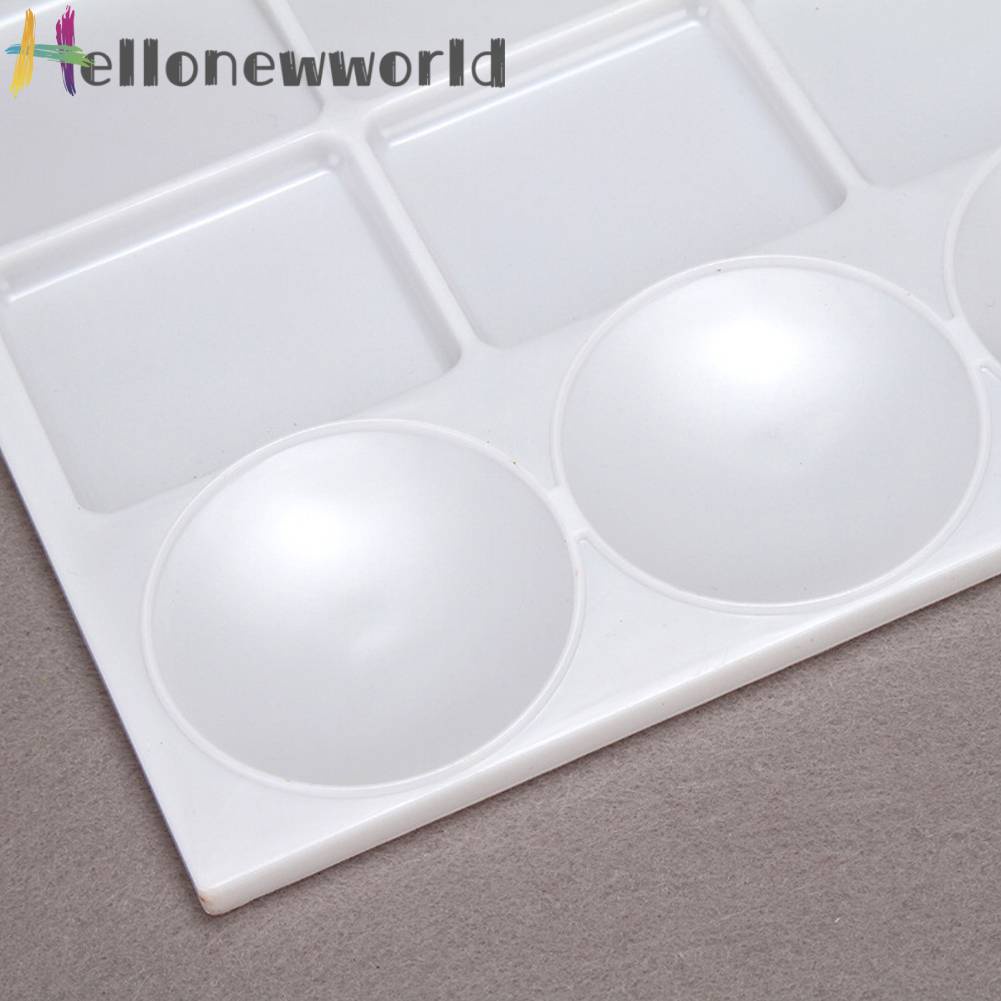 Khay Trộn Màu Nước Bằng Nhựa PP 20 Ngăn Tiện Dụng